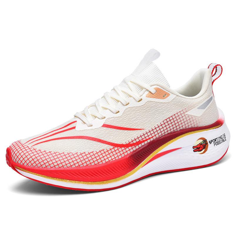 Friction Sound Real Explosion Red Rabbit 7PR Carbon Board Couple Running Shoes 2025 Summer New Live Casual Sports Shoes
