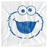 Sesame Street Unisex Adult Cookie Monster Mono Long-Sleeved T-Shirt