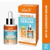 Сыворотка-солнцезащитный крем Iba Invisible Sunscreen Serum SPF 50 PA+++ с гиалуроновой кислотой и витамином C, 30 мл | Защищает от UVA и UVB лучей | Осветляет и увлажняет | Легкая