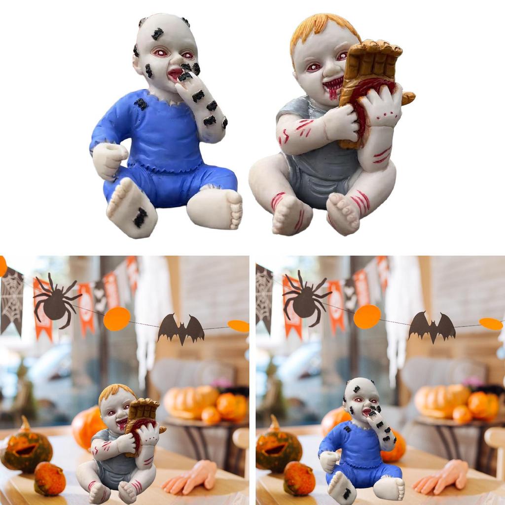 Halloween Creepy Doll Halloween Ghost Doll for Haunted House Office Festival