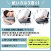Good Sleep Good Breath Power Nap Pillow, Perfect for Nap Pillows, Face-Down Sleeping, Office, Nap, Desk Pillow, Cushion, Nap Pillow Desk (Gray)