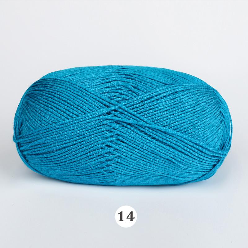 50g/Ball DIY Crochet Yarn Hand Woven Yarn Knitted Fabric Natural Bamboo Cotton Baby High Quality