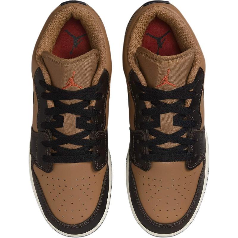Air Jordan 1 Low SE GS low-top sneakers brown unisex HQ3604-201