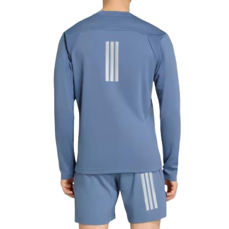 adidas Спортивный вязаный прочный простой мягкий топ для фитнеса мужские топы KU8508