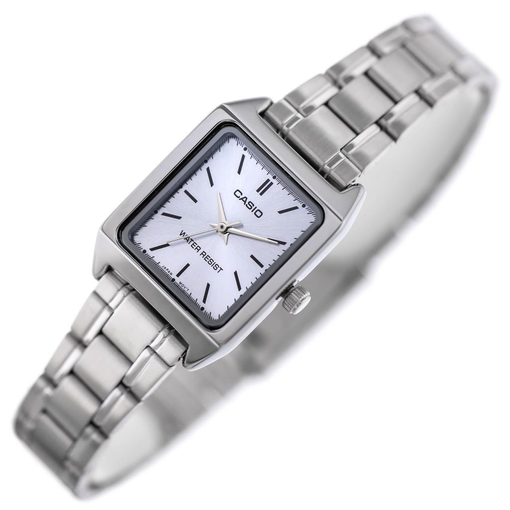 Casio Кварцевые часы Ледяной голубой женские LTP-V007D-2E