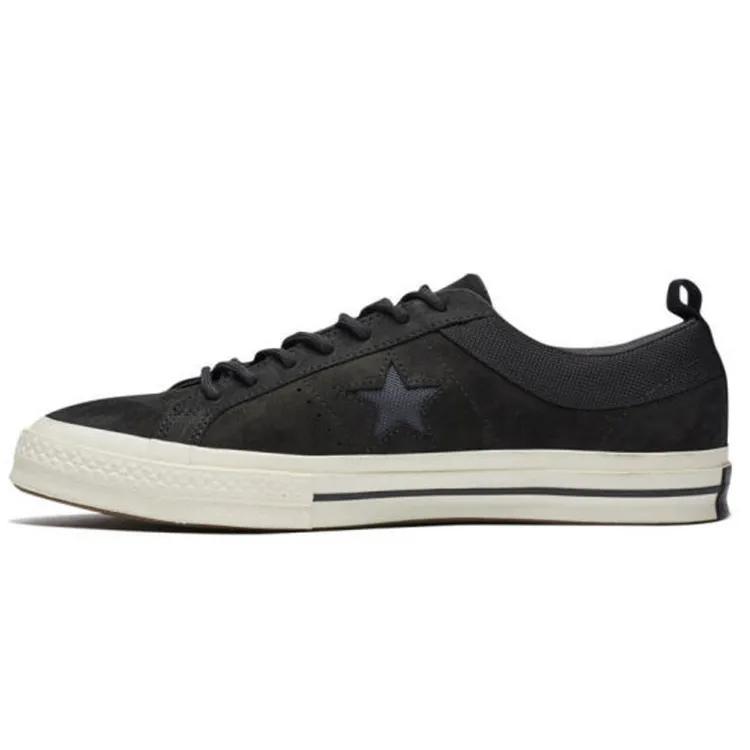Converse One Star 'Almost Black' (Unisex) Black / Almost Black / Black Canvas Shoes 162545C