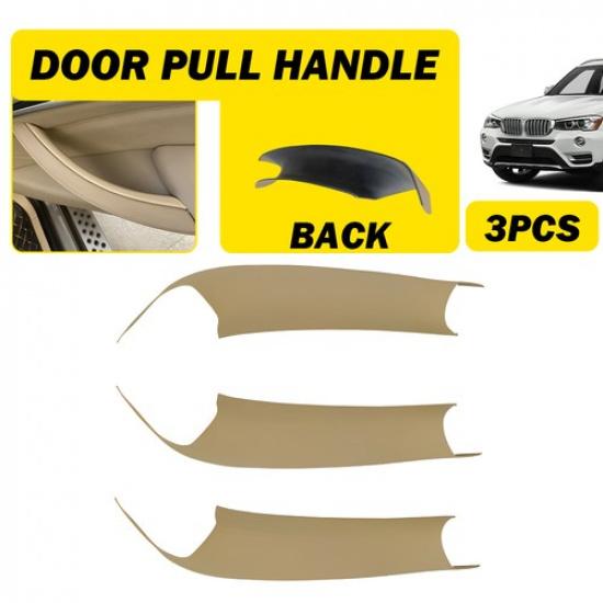Interior Door Handle Panel Cover Pull Trim For BMW X3 X4 F25 F26 2010-2017 Beige