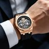 Men's Large Quartz Watch Black Warrior 12-Sided Case Hollowed-Out Face Silicone Strap Crafted with Precision Quartz Movement