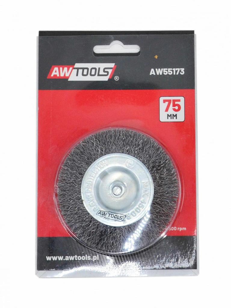 Awtools 65Mm Shank Disc Brush