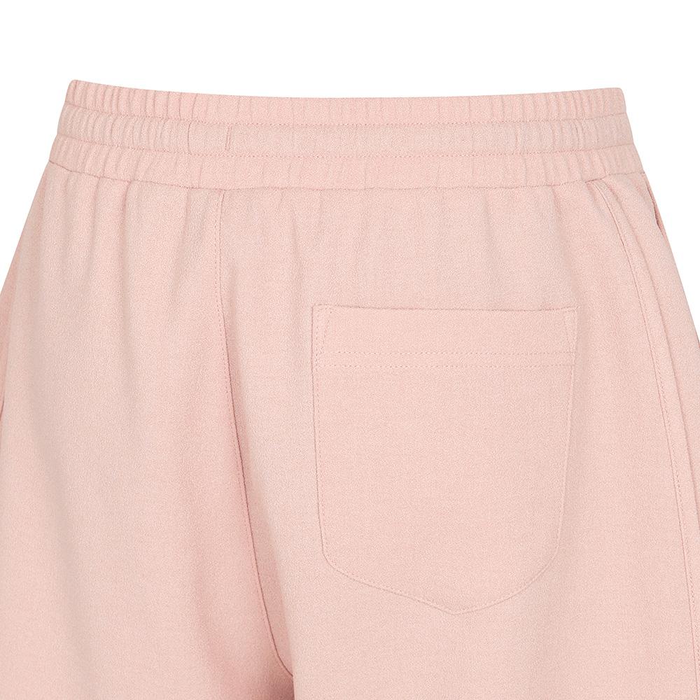 MALBON GOLF Summer Terry Elastic Waist Half Pants Pink (Woman)
