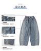 Children's wear boys' summer thin pants 2026 new summer mid size children's mosquito proof jeans summer straight leg pants