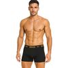 EVERLAST Men's Boxers 4 Pieces Cotton Underwear Black Color Logo