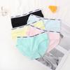 (5pcs /set) Teenagers Young Girl & Ladies Cute Briefs Girl Cotton Mid-rise Underwear Panties