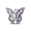 925 Sterling Silver Pink Blue Butterfly Dragonfly Charms Beads For Women Fit Original Bracelet Diy Jewelry Marking Girl