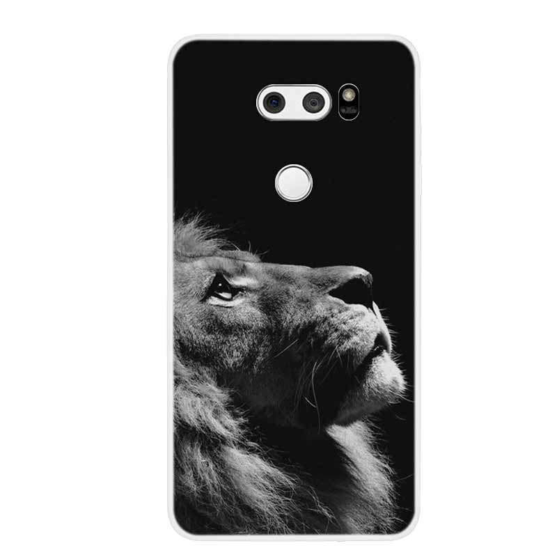For LG V30 Cases v30 Plus V50s Clear Soft TPU Silicone Phone Cases For LG V50S Thinq / G8X Thinq Back Cover For LGV30 V 30 V 50S