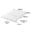 Yamazaki Slide Table - Tower - White - W45 x D39-64.5 x H4cm
