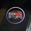 Good product2Packs Car Door Lights Car Door Shadow Lights Projector Welcome Courtesy Lights fit for Bronco Mustang Accessories -Blue