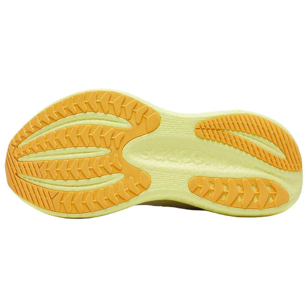 SAUCONY Triumph 23 Универсальная Удобная Амортизация Дышащие Отзывчивые Низкие Кроссовки Женские кроссовки Белый Желтый S11023-554