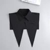 New Fake Victorian Stand Up Collar White Black Lace Collars Detachable For Women Blouse Lapel Shirt False Collar Woman