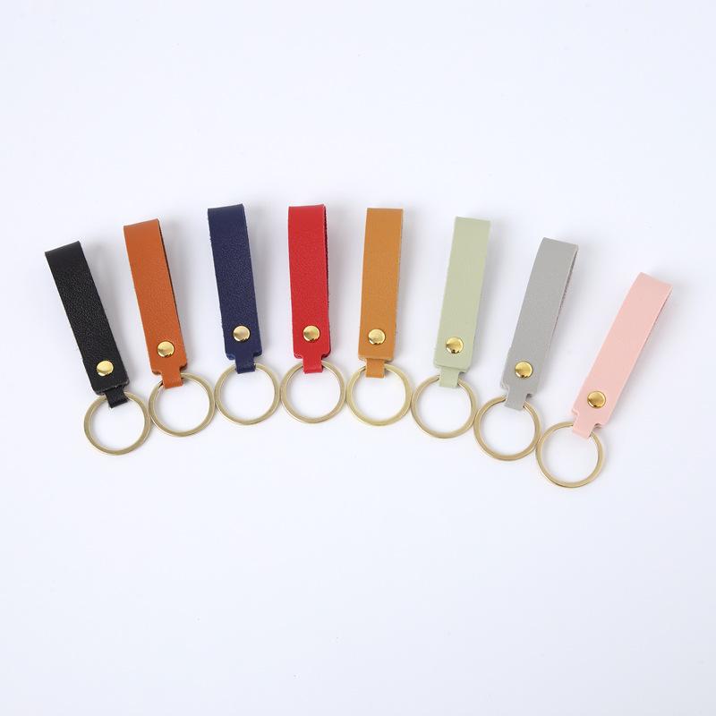 1 шт. ПУ кожаный автомобильный брелок поясной кошелек брелки держатель для ключей повседневный кожаный ремешок шнурок брелок