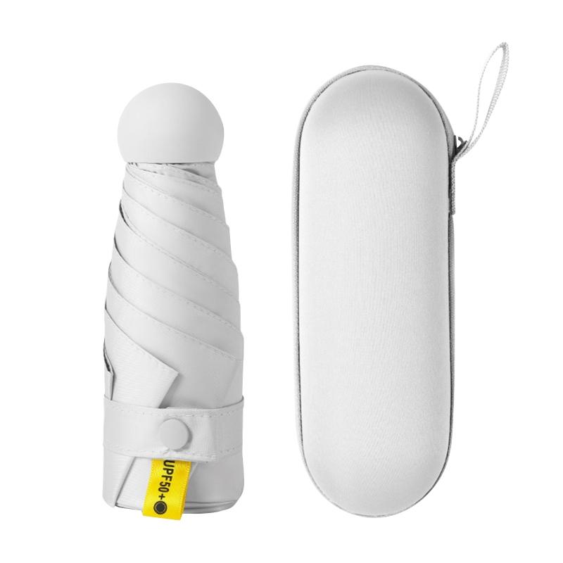 Маленький компактный зонт мини-размера от солнца и дождя легкий карманный зонт защита от солнца и ультрафиолета