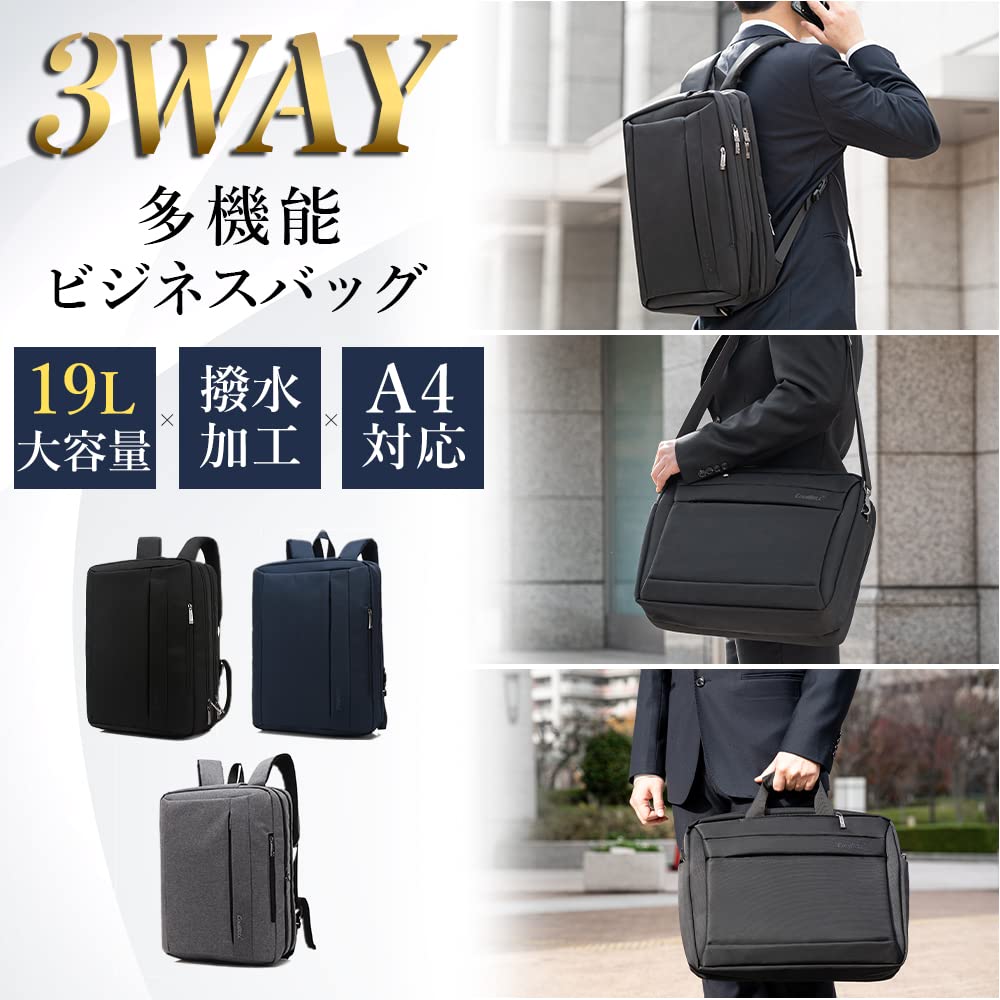 CoolBell Cool Bell Деловая сумка Деловой рюкзак Рюкзак Сумка-тоут Сумка через плечо Рюкзак Водонепроницаемый Оксфорд Водоотталкивающий Большой