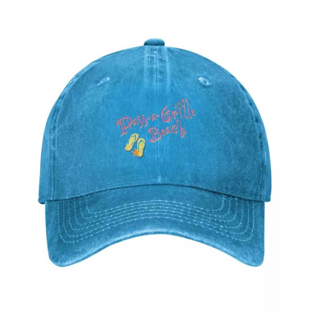 PassaGrille Beach Florida Baseball Cap winter hats for Unisex Dropshipping fashionable Military Cap Unisex Ladies Unisexs