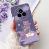 Чехол для Realme 14 Pro Plus RMX5051 Красивые Цветы Рисованный Чехол Мягкий Силиконовый Чехол Для Realme 14 Pro Realme14 Pro+ 5G Чехлы