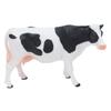 Simmental Cattle Figurine Plastic Realistic Cow Black White for Home Desk Decoration Party Gift