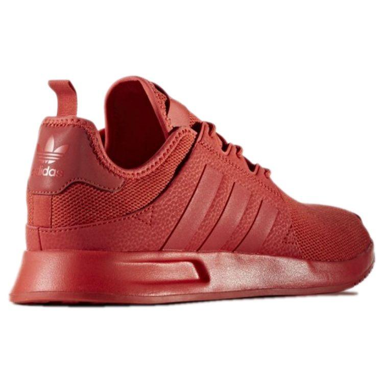 Adidas Originals X_PLR Однотонные Минималистичные Низкие Кроссовки для Повседневной Носки Унисекс Кроссовки Красные BY9259