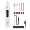Pedicure Manicure Polishing Remove Gel With 6 Nail Drill Bits USB Charging Nail File Kit