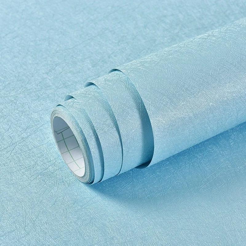 40 см шелковые однотонные самоклеящиеся обои для гостиной, спальни, фоновые стены, влагостойкие декоративные наклейки на стену для дома