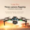 Original V186 Pro Drone Professional Brushless Motor 8K Triple HD Aerial Photography Obstacle Avoidance RC Quadrotor Dron UAV