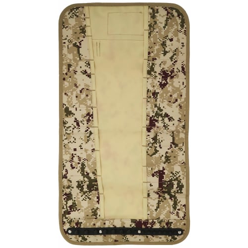 TRUSCO Digital Desert Camouflage Tool Roll, 670x355cm, 22 Pockets, TTR670DM
