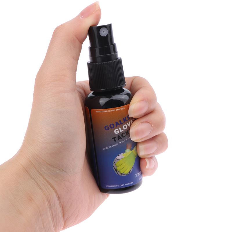 1 шт. 30 мл спрей для защиты вратарских перчаток от футбольного захвата, нескользящий улучшенный липкий бейсбольный сменный клей для перчаток