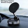 15W Wireless Charging Magnetic Vacuum Car Phone Holder Foldable Design 360 Degree Rotation For Car Desk Bathroom Phone Holder