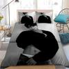 Handsome Cha EunWoo Bedding Set 3D print Duvet Cover Pillowcase Single Twin Size Gift for Student Adult 2/3pcs set Home Decor