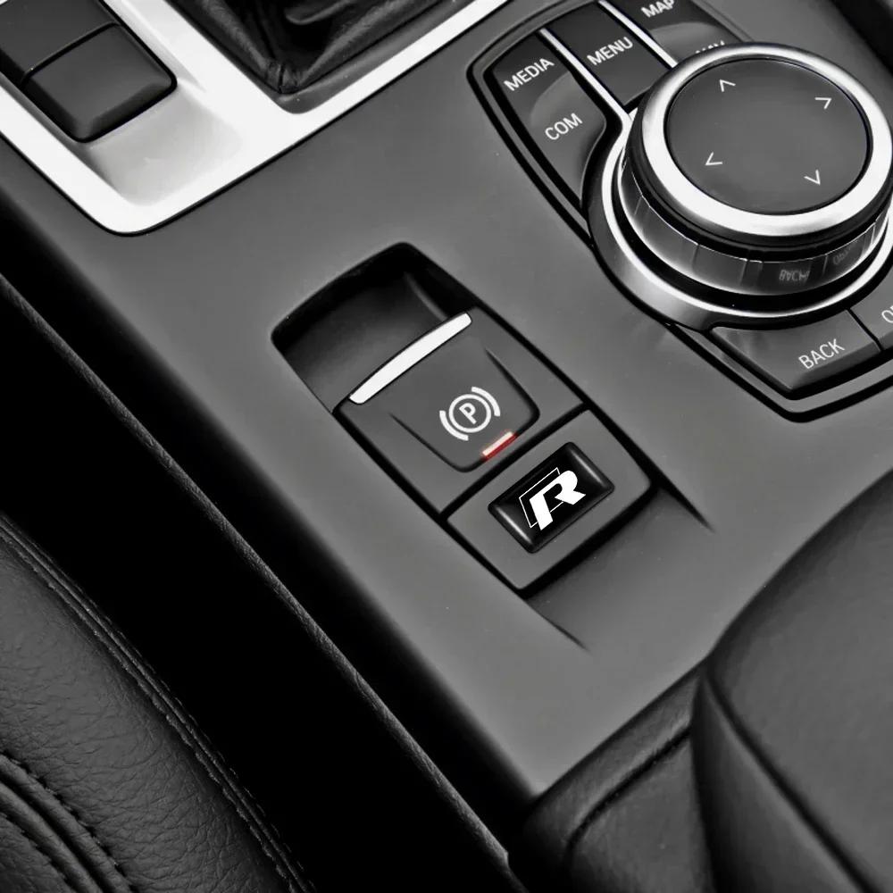 hijk1 ·10pcs logo Drip glue Badge Emblem sticker car accessories decoration For Volkswagen VW Golf 4 6 7 GTI Tiguan Passat B5 B6 Caddy
