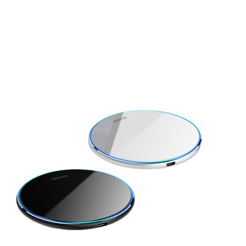 Беспроводное быстрое зарядное устройство ESSAGER Mirror 15 Вт для настольного компьютера — совместимо с устройствами Apple и Huawei