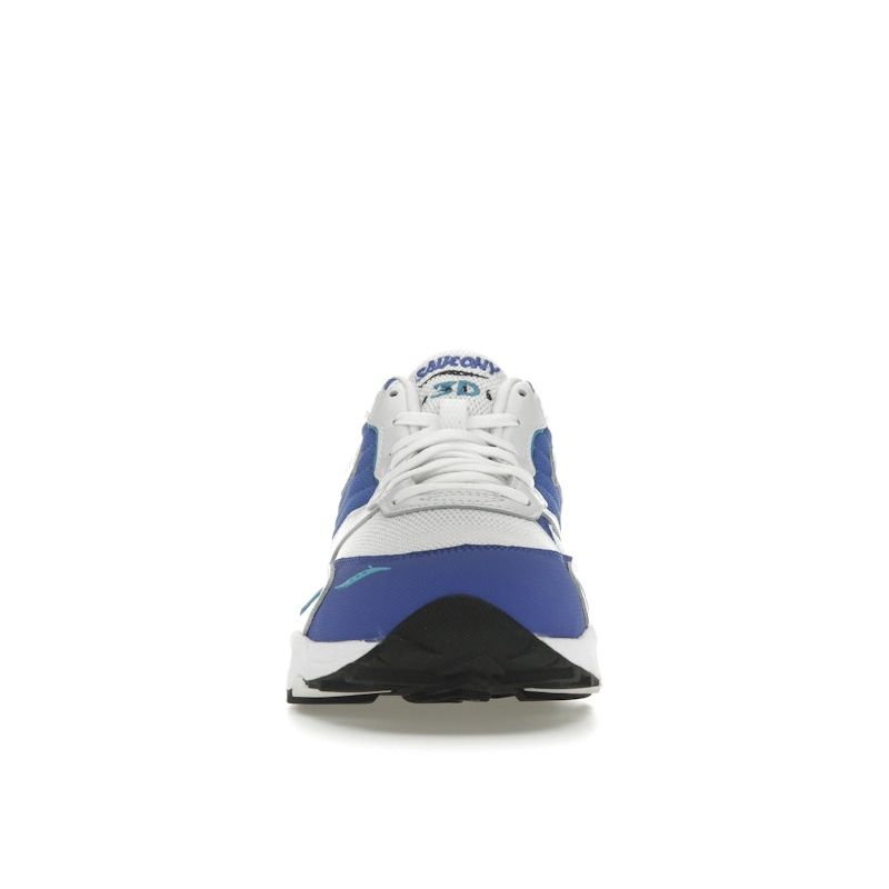 SAUCONY Кроссовки для образа жизни Shadow Original Унисекс Бело-синие Низкие S70646-2