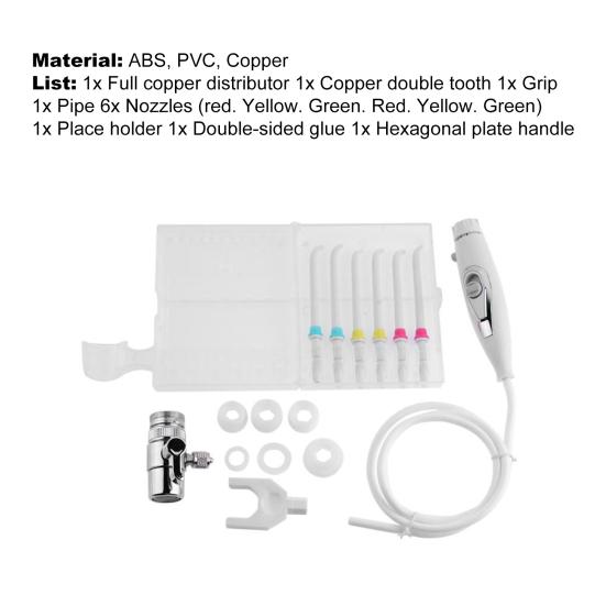 1 Set Teeth Scaler Convenient Remove Tooth Stains High Frequency Universal Cleaning Dental Irrigator for Home Use