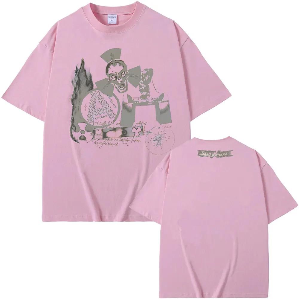 OCTANE COLLAGE TEE 2026 Новая футболка Don Toliver Американский рэпер Графический принт 100% Хлопок Футболка Унисекс Высококачественный Топ