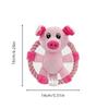 Interactive Bite Resistant Plush Rope Frisbee Dog Pet Toy