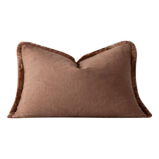 Наволочка с короткой бахромой, квадратная, в богемном стиле, для украшения офисного дивана