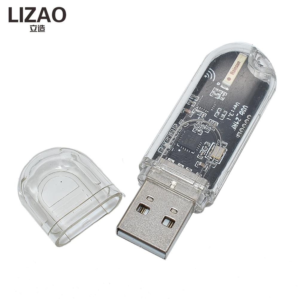 LIZAO NRF11L11 Беспроводной модуль последовательного порта, Цифровой модуль передачи TTL/USB на 1,1 ГГц для разработки систем дистанционного управления