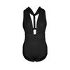 White sexy strap beauty back hot spring swimsuit fairy fan Korean ins Internet celebrity small chest belly thin vacation