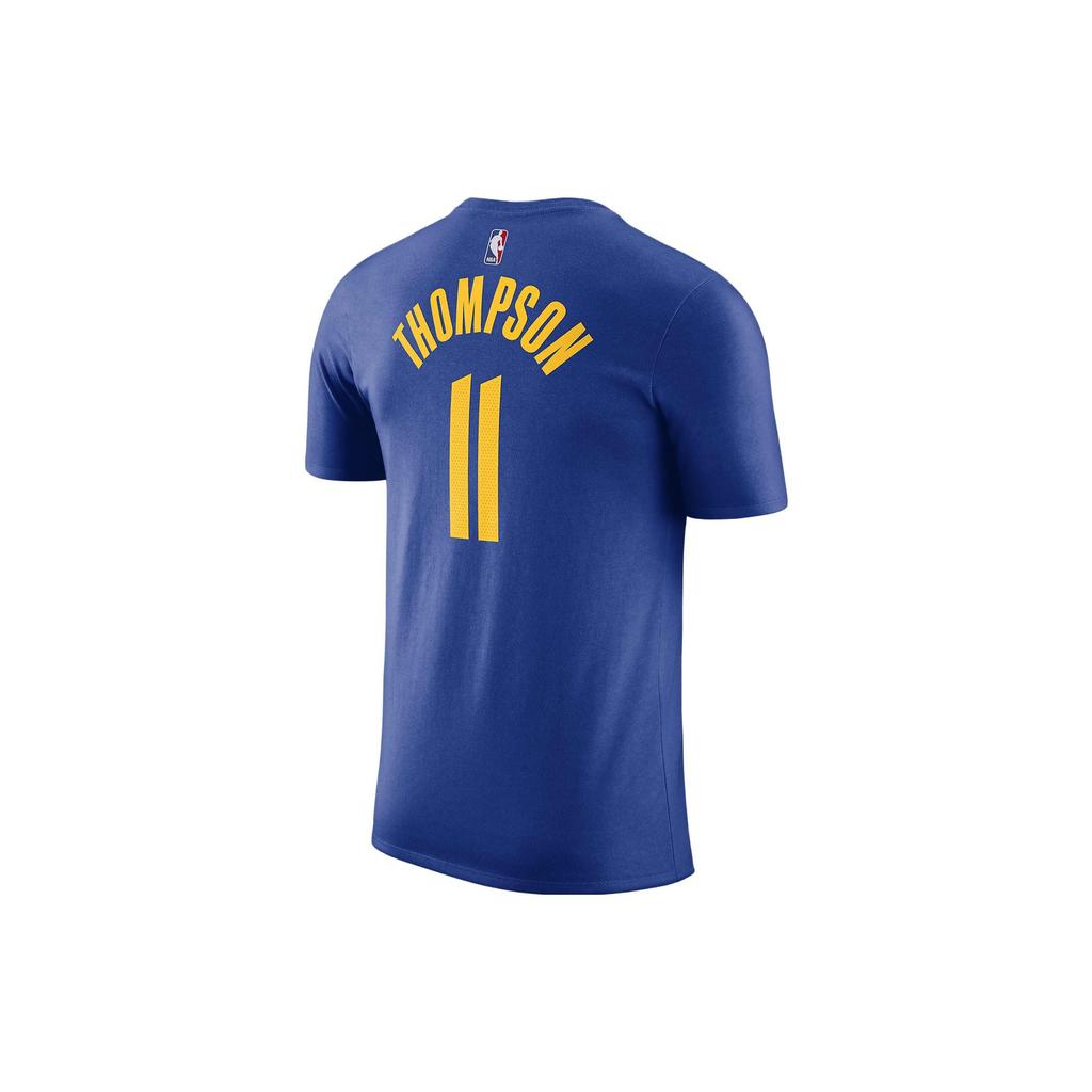 Nike Solid Color Logo Round Neck Short Sleeve T-Shirt Men Tops Blue DR6374-403