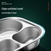 316 Stainless Steel Divided Kids' Plate