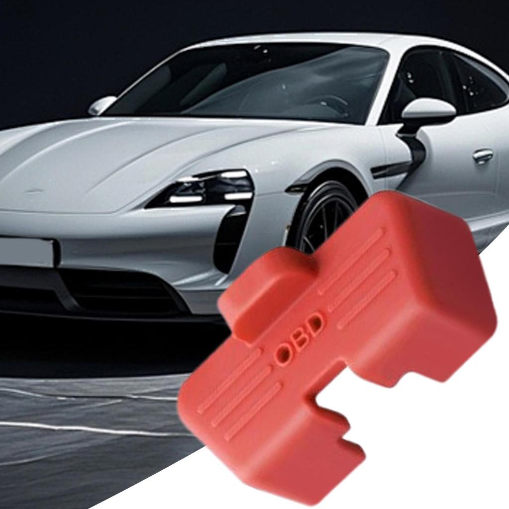 1 шт. Силиконовая заглушка-защита порта OBD для автомобиля, защитная крышка от пыли, водонепроницаемая, ударопрочная, антикоррозийная, универсальный автомобильный аксессуар