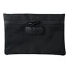 Black Money Bag With Lock Portable Document Bag Durable Security Bag for Cash  Travel